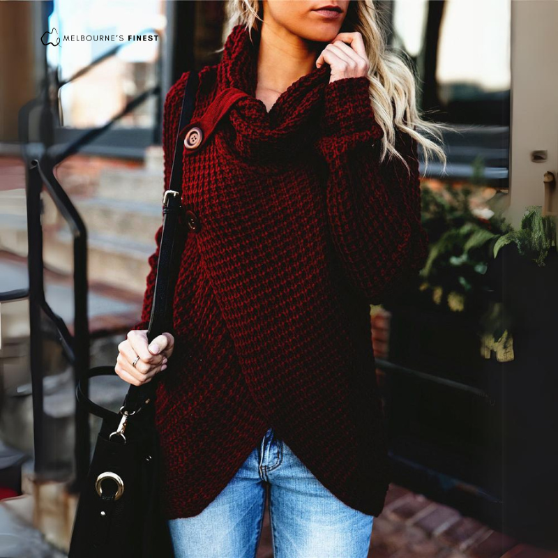 Natalie™ Elegant Knitted Jumper