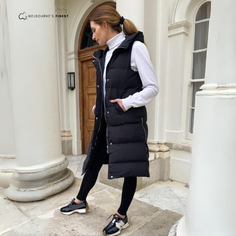 Francesca™ Sleeveless Long Women's Coat