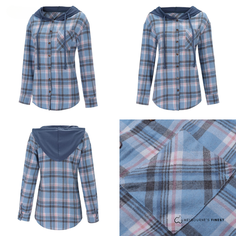 Ceryst™ Checked Women's Cardigan
