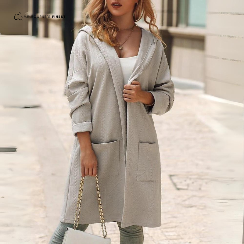 Lyla™ Long Hooded Cardigan