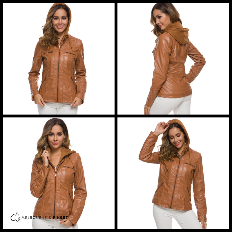Tracy™ Stylish Leather Jacket