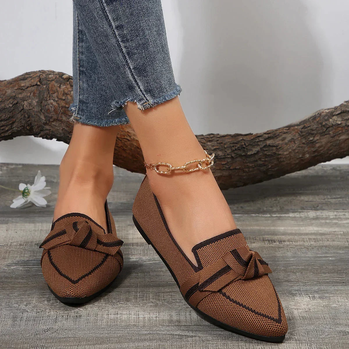 Nellie™ | Casual Pointed Toe Slip-On